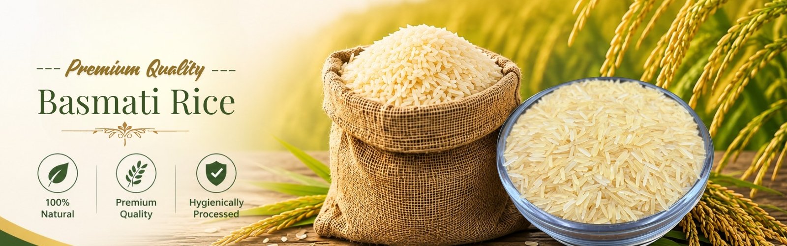 Premium Indian Basmati Rice Exporter